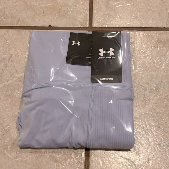 Under Armour UA Meridian Lavender Purple Crossover Waist Ankle Legging NWT - Picture 13 of 15